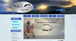Desktop Screenshot of macsequine.com